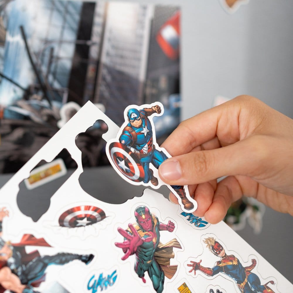 Marvel Die-Cut Magnet Set Avengers