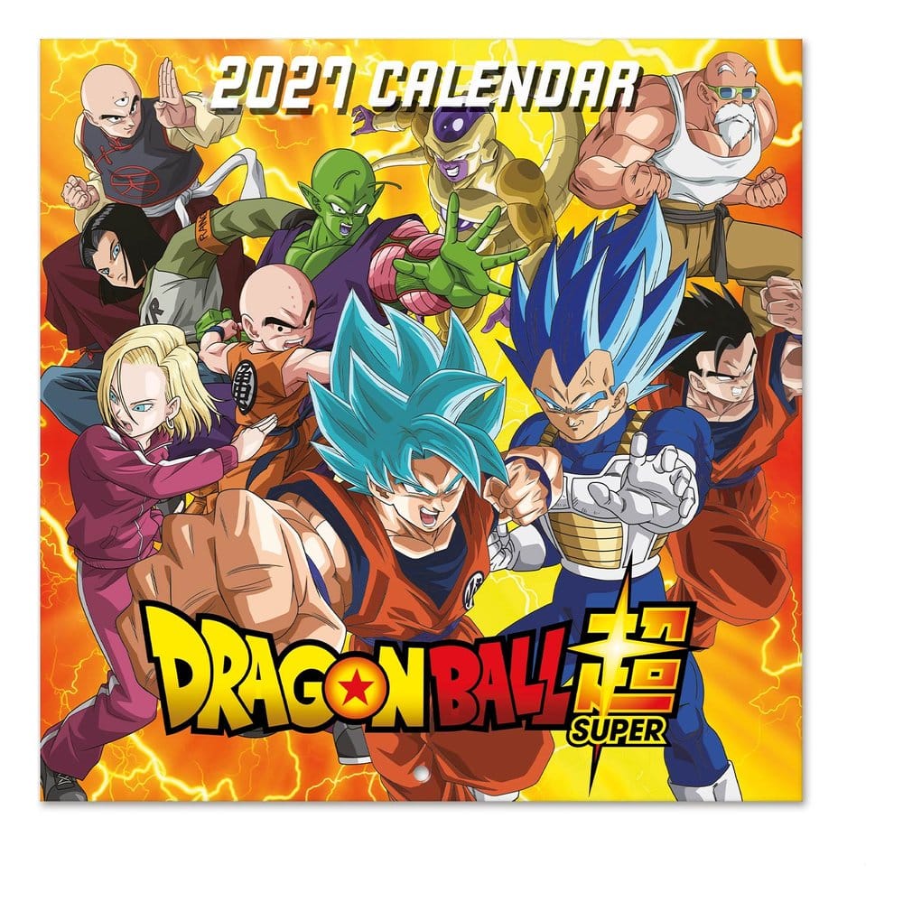 Dragon Ball 2027 Wall Calendar 30 x 30 cm