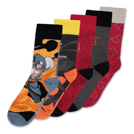 Naruto Shippuden Socks 5-Pack 39-42