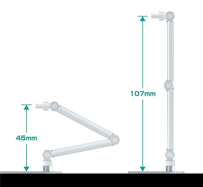 The Simple Stand Mini Nendoroid More for Mini Figures & Models 4-Pack
