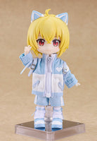 Original Character Accessories for Nendoroid Doll Figures Outfit Set: Subculture Fashion Tracksuit (Blue)