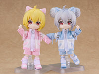 Original Character Accessories for Nendoroid Doll Figures Outfit Set: Subculture Fashion Tracksuit (Blue)