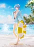 Rebuild of Evangelion Pop Up Parade L PVC Statue Beach Queens: Rei Ayanami 22 cm