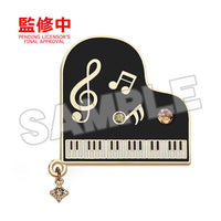 Your Lie in April Brooch Piano 7 cm