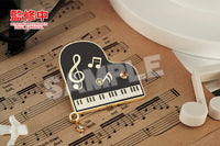 Your Lie in April Brooch Piano 7 cm