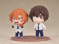 Bungo Stray Dogs Wan! Chibi Figures Osamu Dazai & Chuya Nakahara: Fourteen-Year-Old Ver. 8 cm