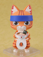 Red Cat Ramen Nendoroid Action Figure Bunzo 10 cm