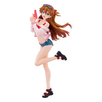 Rebuild of Evangelion Pop Up Parade L PVC Statue Beach Queens: Asuka Shikinami Langley 22 cm