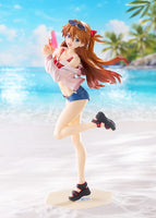 Rebuild of Evangelion Pop Up Parade L PVC Statue Beach Queens: Asuka Shikinami Langley 22 cm