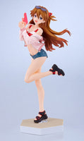 Rebuild of Evangelion Pop Up Parade L PVC Statue Beach Queens: Asuka Shikinami Langley 22 cm