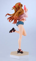 Rebuild of Evangelion Pop Up Parade L PVC Statue Beach Queens: Asuka Shikinami Langley 22 cm