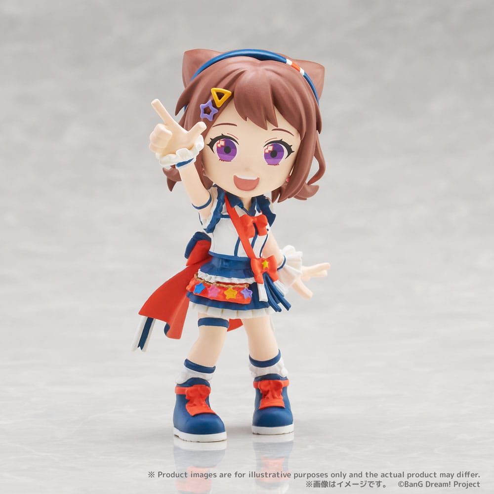 BanG Dream! Poppin'Party PalVerse PVC Figures 9 cm Assortment (6)