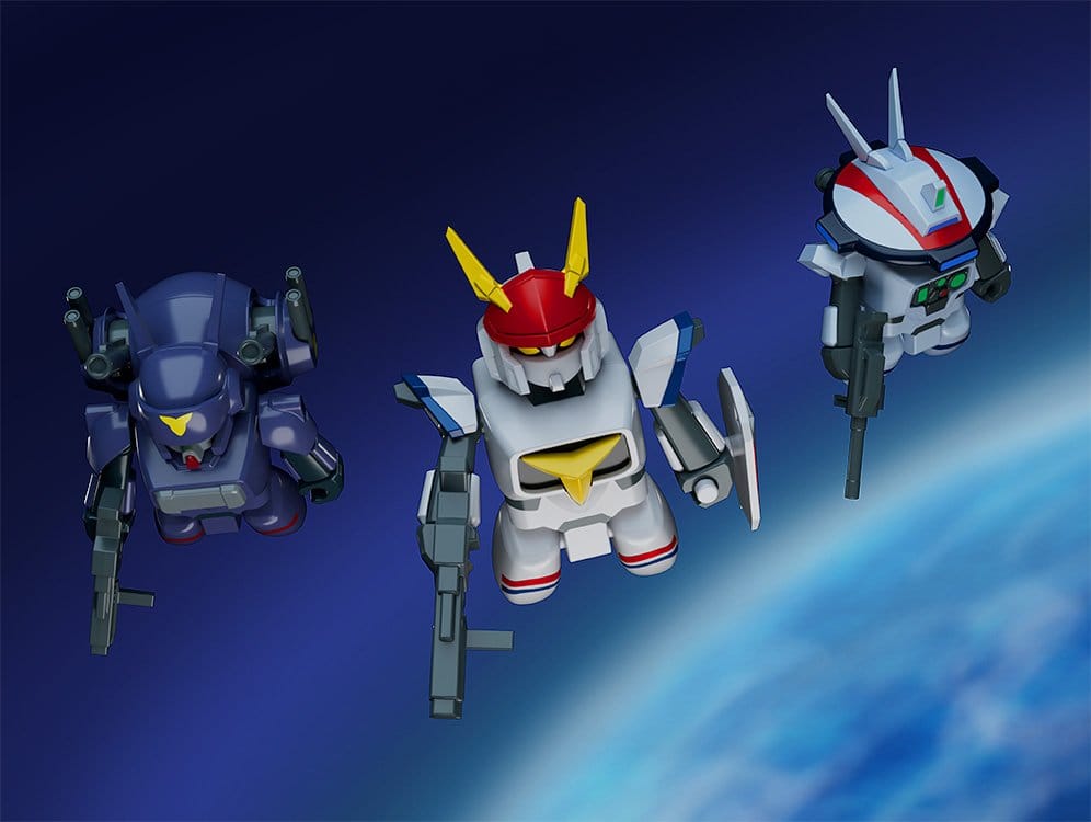 Metal Armor Dragonar Brickroid Action Figure Dragonar-1 5 cm