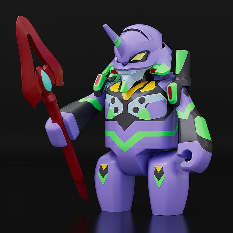 Rebuild of Evangelion Brickroid Action Figure Evangelion Test Type-01 5 cm