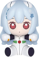 Rei Ayanami (Neon Genesis Evangelion: Rebuild of Evangelion) Huggy Good Smile Chibi Figure, Long Hair Version