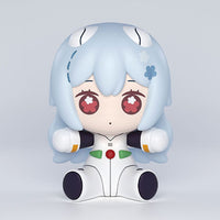 Rei Ayanami (Neon Genesis Evangelion: Rebuild of Evangelion) Huggy Good Smile Chibi Figure, Long Hair Version