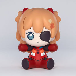 Neon Genesis Evangelion: Asuka Shikinami Langley (Rebuild of Evangelion) Huggy Good Smile Chibi Figure, Eye Patch Version