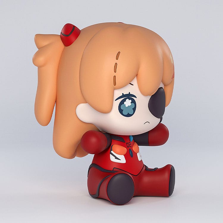 Asuka Shikinami Langley (Rebuild of Evangelion) Huggy Good Smile Chibi Figure, Eye Patch Version