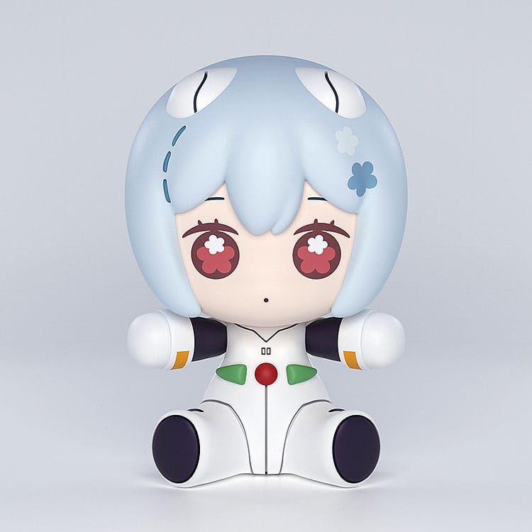 Rei Ayanami (Neon Genesis Evangelion: Rebuild of Evangelion) Huggy Good Smile Chibi Figure, Plugsuit Version