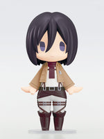 Attack on Titan HELLO! GOOD SMILE Action Figure Mikasa Ackerman 10 cm