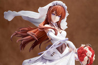 Steins Gate PVC Statue 1/7 Kurisu Makise: Wedding Dress Ver. 26 cm