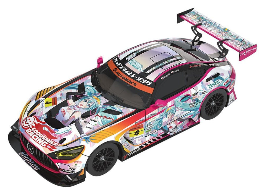 Hatsune Miku GT Project Vehicle 1/18 Good Smile Hatsune Miku AMG 2021 SUPER GT 100th Race Commemorative Ver. 26 cm