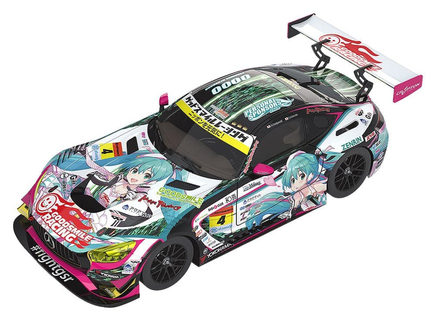 Hatsune Miku GT Project Vehicle 1/64 Good Smile Hatsune Miku AMG 2019 SUPER GT Ver. 7 cm
