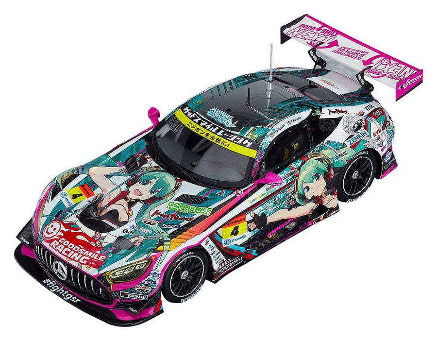 Hatsune Miku GT Project Vehicle 1/64 Hatsune Miku AMG 2020 SUPER GT Ver. 7 cm