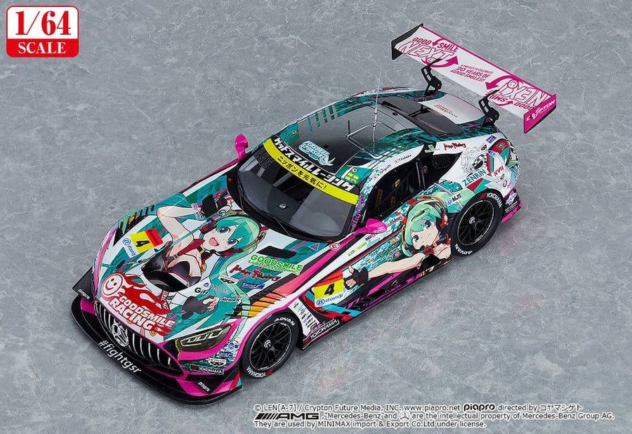 Hatsune Miku GT Project Vehicle 1/64 Hatsune Miku AMG 2020 SUPER GT Ver. 7 cm