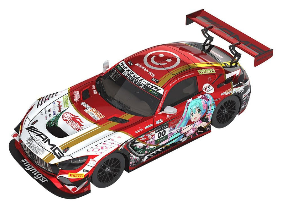 Hatsune Miku GT Project Vehicle 1/18 Mercedes-AMG Team GOOD SMILE 2019 SUZUKA 10HOURS Ver. 26 cm