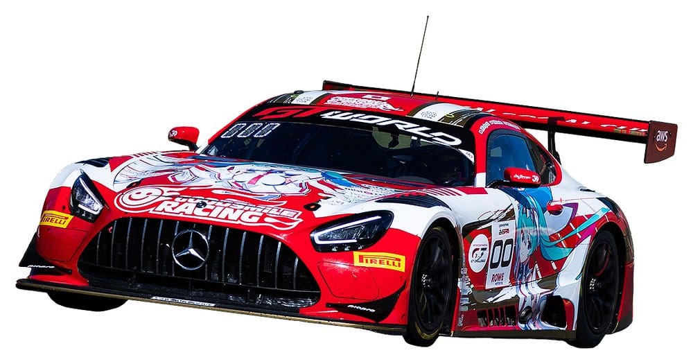 Hatsune Miku GT Project Vehicle 1/18 Hatsune Miku: AMG 2025 Spa 24H Ver. 26 cm