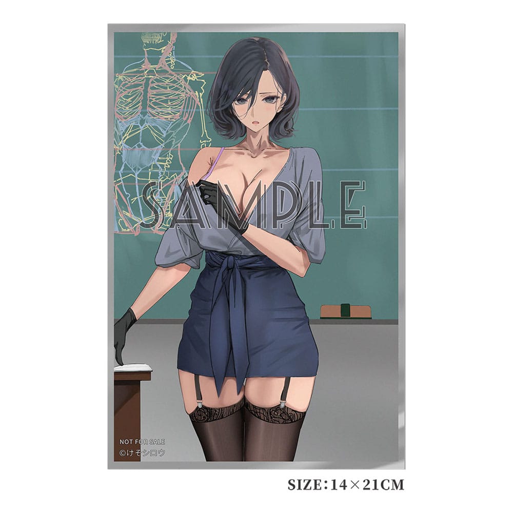 Toutotsu ni Nugidasu Tennen Bijutsu Kyoushi Rumi (Original Character) Illustration by Keso Shirou