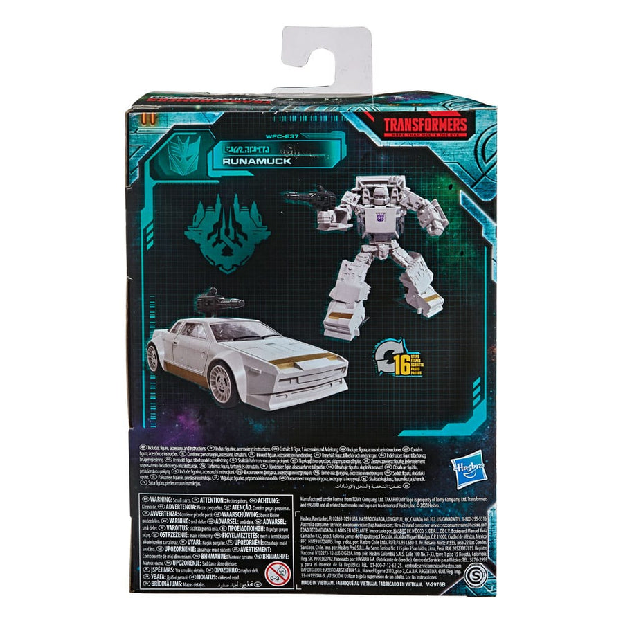 Transformers Generations War for Cybertron: Earthrise Deluxe Class Action Figure Runamuck 14 cm