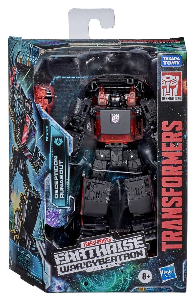 Transformers Generations War for Cybertron: Earthrise Deluxe Class Action Figure Decepticon Runabout WFC-E41 14 cm