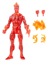 Fantastic Four Marvel Legends Retro Action Figure Human Torch 15 cm