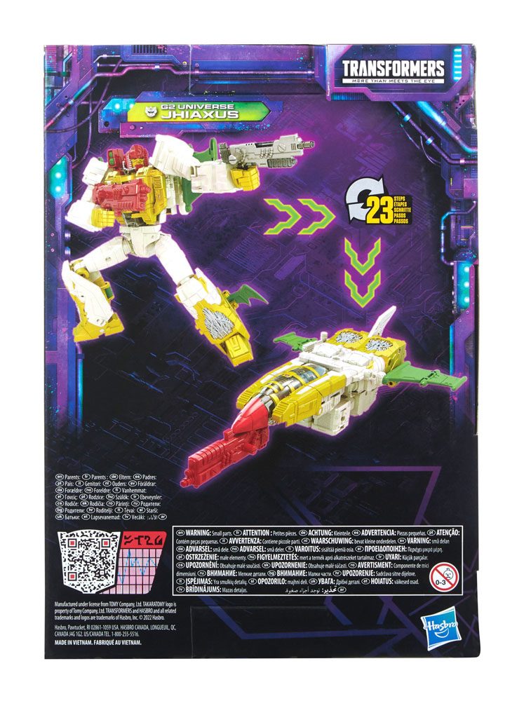 Transformers Generations Legacy Voyager Class Action Figure 2022 G2 Universe Jhiaxus 18 cm