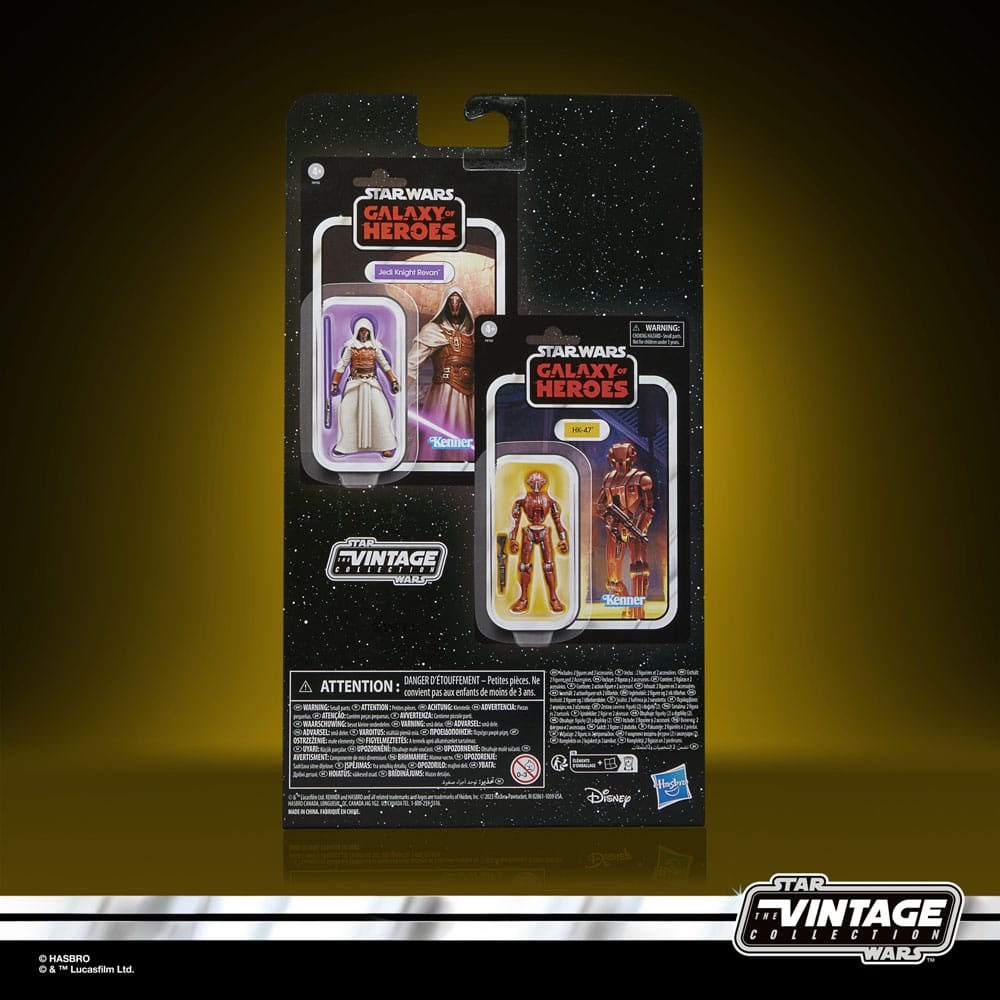 Removed from HEO - Star Wars - Galaxy of Heroes Vintage Collection Action Figure 2-Pack - Jedi Knight Revan & HK-47