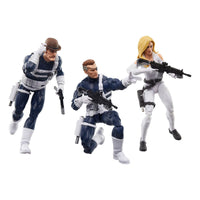 Captain America Marvel Legends Action Figure 3-Pack S.H.I.E.L.D. 15 cm