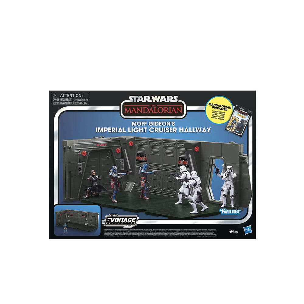 Star Wars -The Mandalorian Vintage Collection - Tantive IV Hallway with Mandalorian Privateer Figure