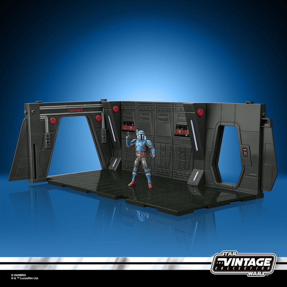 Star Wars -The Mandalorian Vintage Collection - Tantive IV Hallway with Mandalorian Privateer Figure