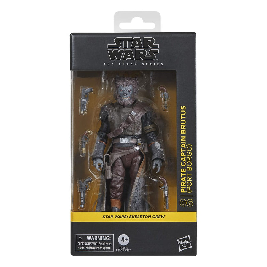 Star Wars - Skeleton Crew Black Series Action Figure - Pirate Capitaine Brutus (Port Borgo)