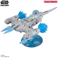 Star Wars x Transformers - Actionfigure -The Mandalorian / N-1 Starfighter