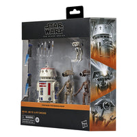 Star Wars - The Mandalorian Black Series Action Figure 4-Pack - R5-D4, BD-72 & Pit Droids