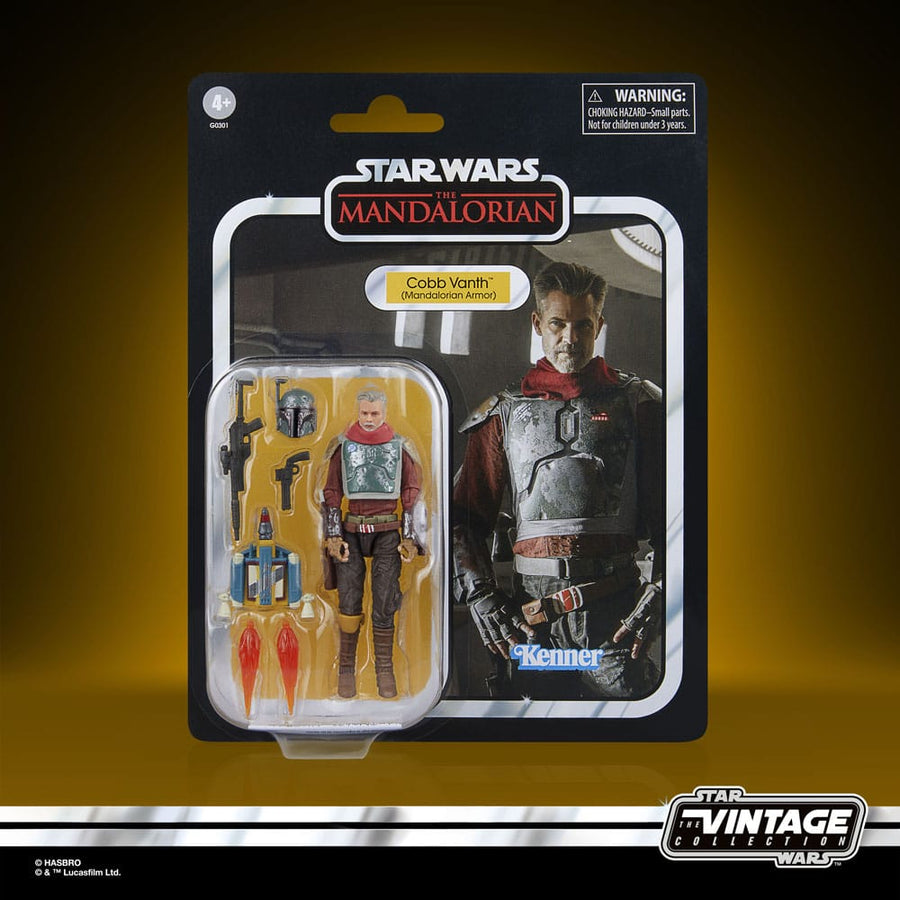 Star Wars - The Mandalorian Vintage Collection Action Figure - Cobb Vanth (Mandalorian Armor)