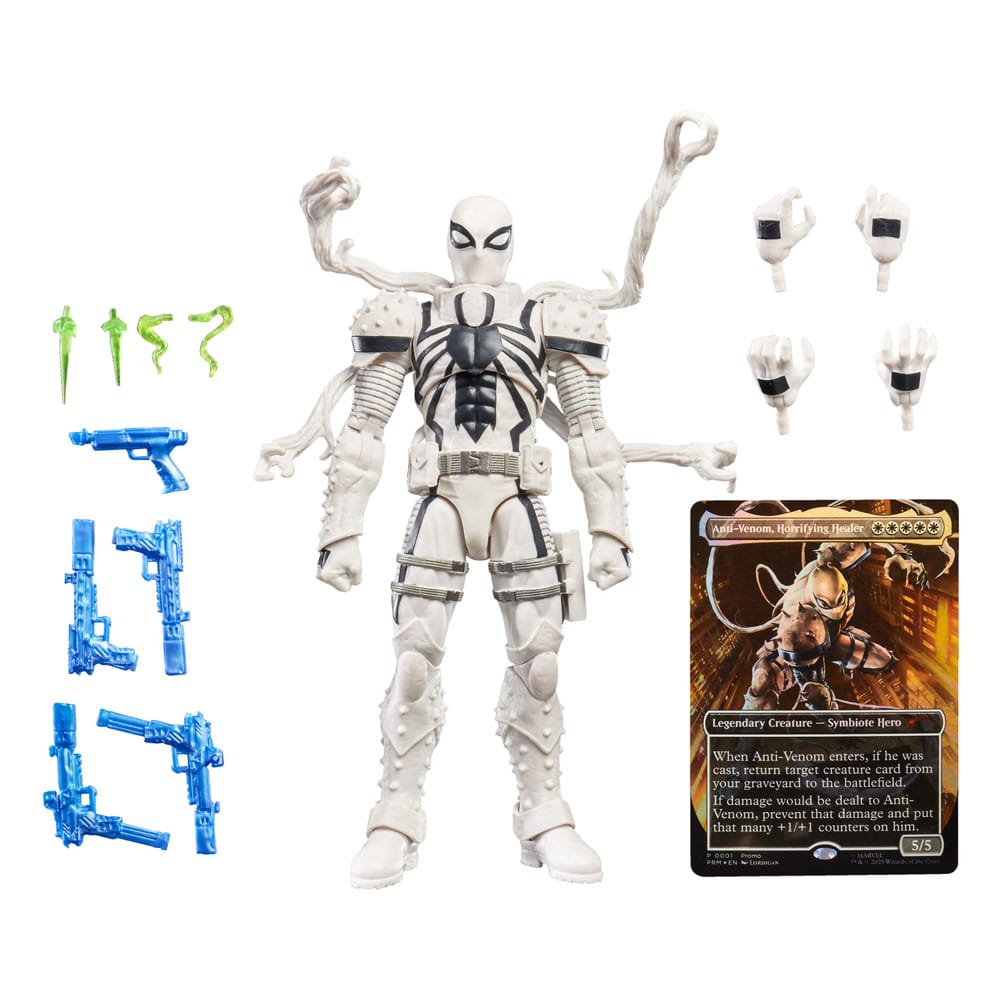 Marvel Legends Magic: The Gathering Action Figure Agent Anti-Venom (plus Exclusive Foil Card) 15 cm