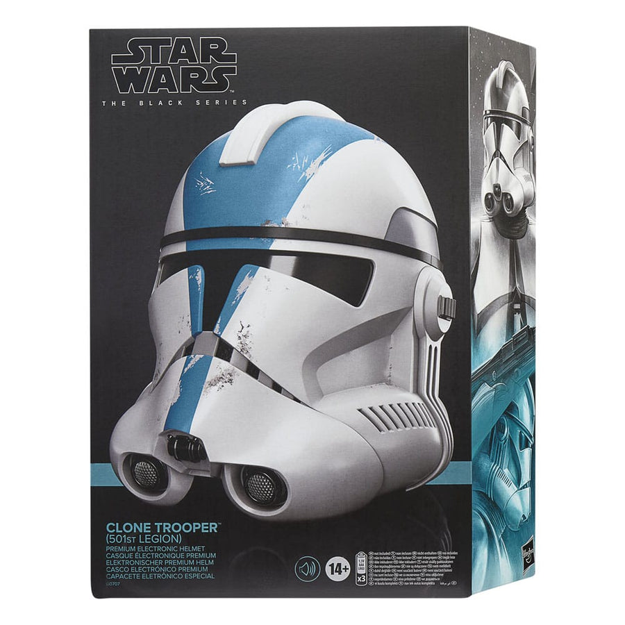 Star Wars: Ahsoka Black Series Electronic Helmet Clone Trooper (501st Legion)