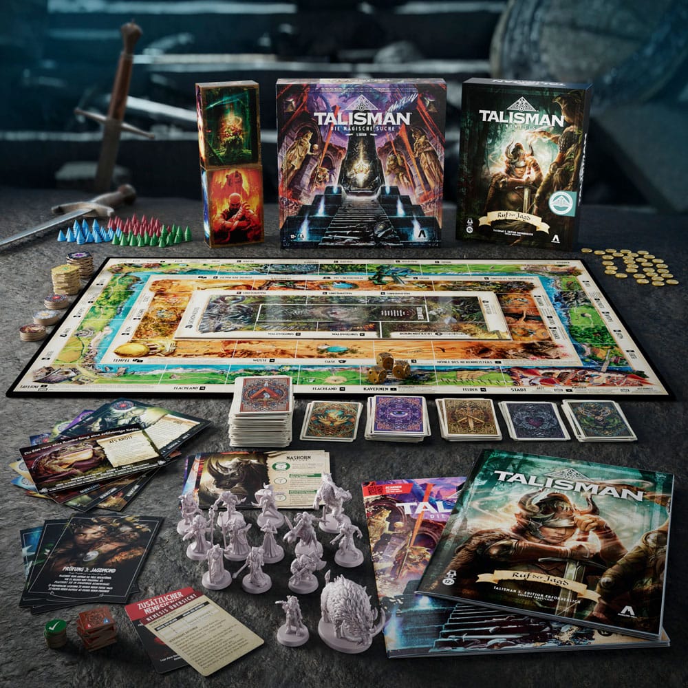 Talisman: Nemesis Board Game Expansion Ruf der Jagd *German Version*