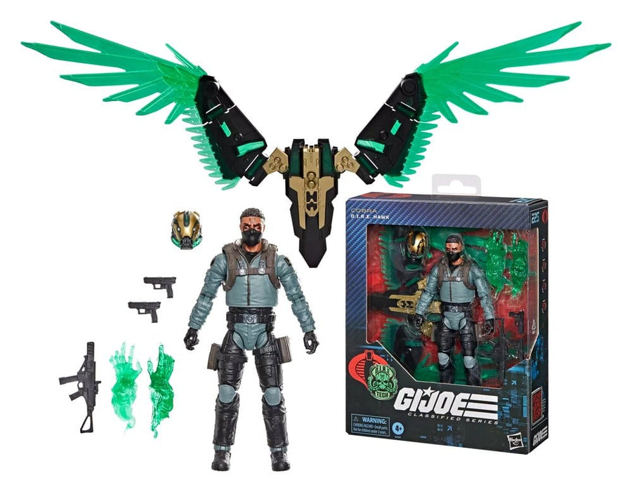 G.I. Joe Classified Series Action Figure #225 D.I.R.E. Hawk (Dread-Inducing Responsive Energy) 15 cm