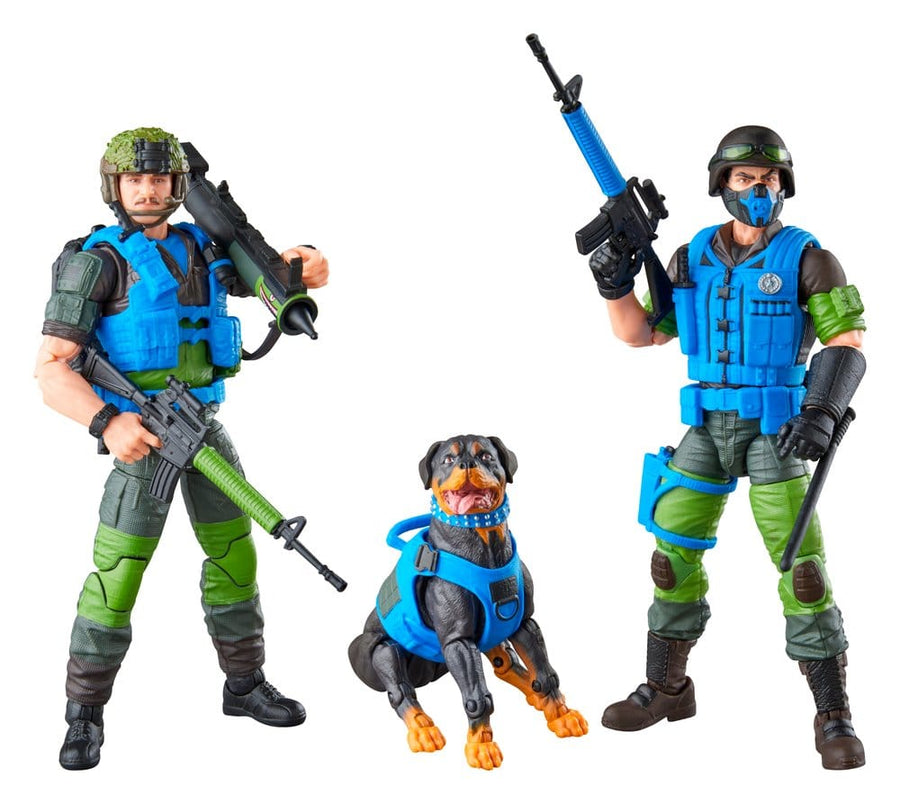 G.I. Joe Classified Series Action Figure 3-Pack #220 Mad Marauders: Footloose & Mutt & Junkyard 15 cm