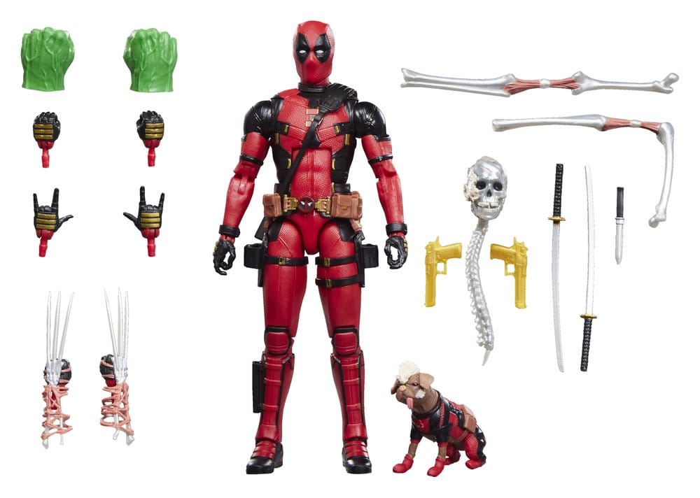 Deadpool & Wolverine Marvel Legends Action Figure Dogpool & Deadpool 15 cm